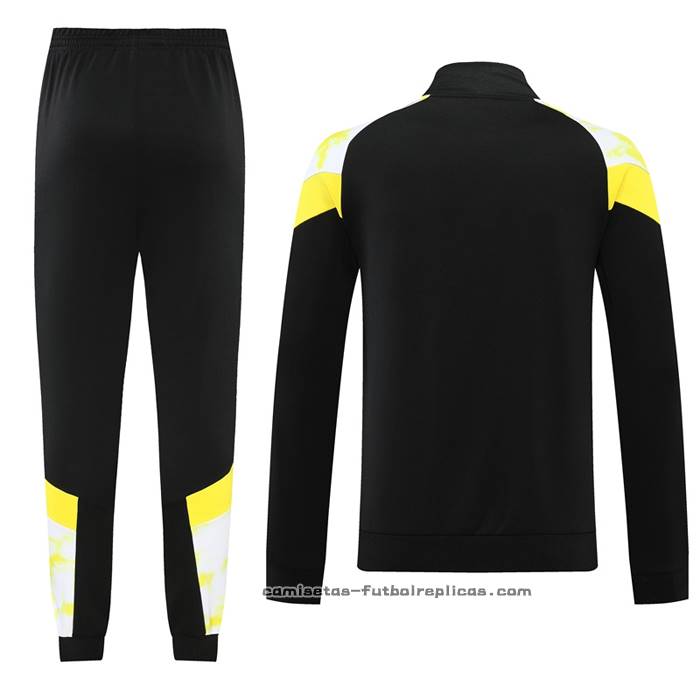 Chandal de Chaqueta del Borussia Dortmund 2022-2023 Negro